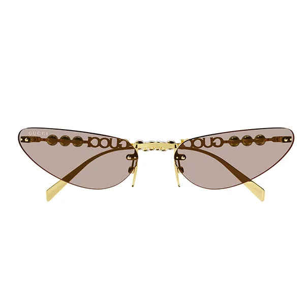 Kính Mát Gucci GG1920S 004 Endura Gold Cat Eye Sunglasses Màu Hồng Nhạt