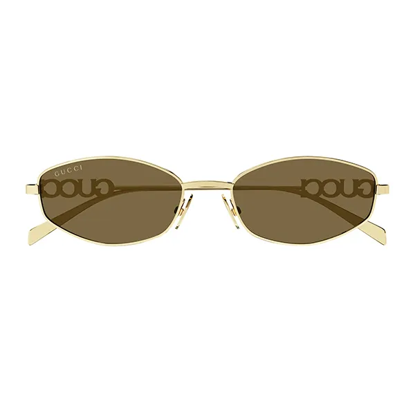 Kính Mát Gucci Sunglass GG1802S 005 Màu Nâu/Vàng - Kính mắt - Vua Hàng Hiệu