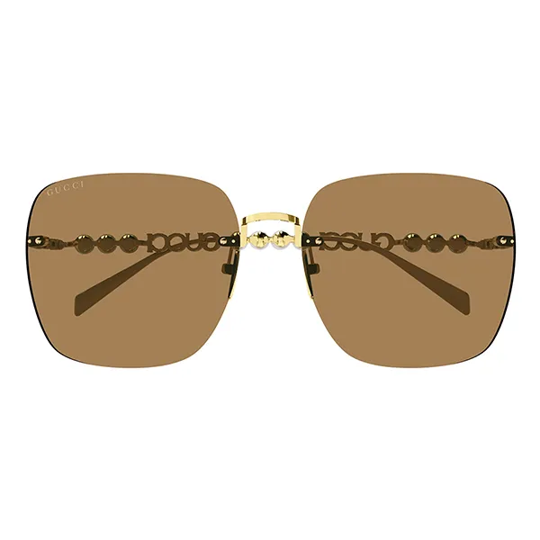 Kính Mát Gucci Sunglass GG1923SA 003 63mm Màu Nâu/Vàng