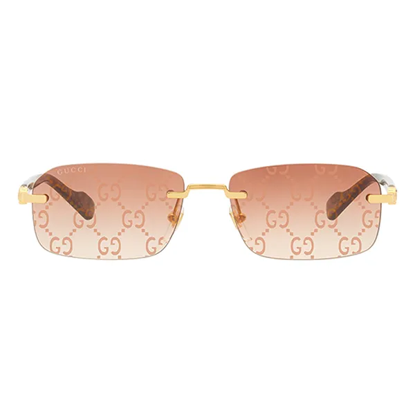 Kính Mát Gucci Sunglasses GG1221S 004 Màu Nâu Đất - Kính mắt - Vua Hàng Hiệu