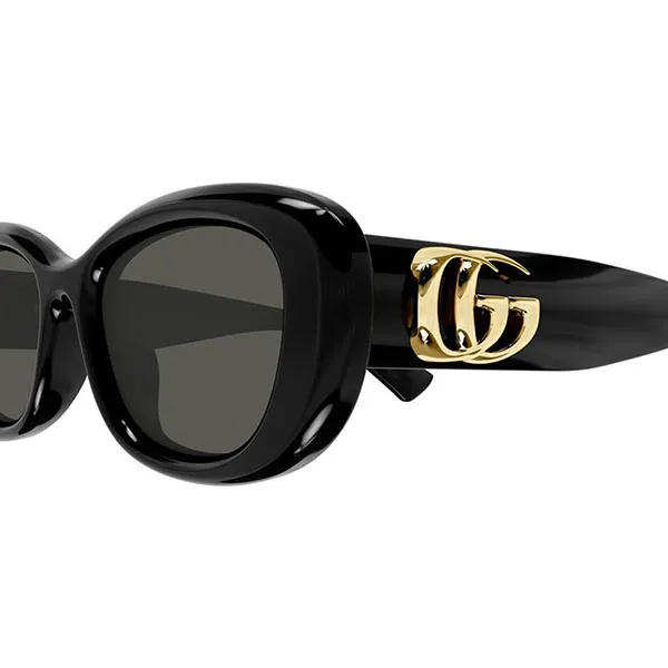 Kính Mát Gucci Sunglasses GG1829SK 001 Màu Đen/Xám - Kính mắt - Vua Hàng Hiệu
