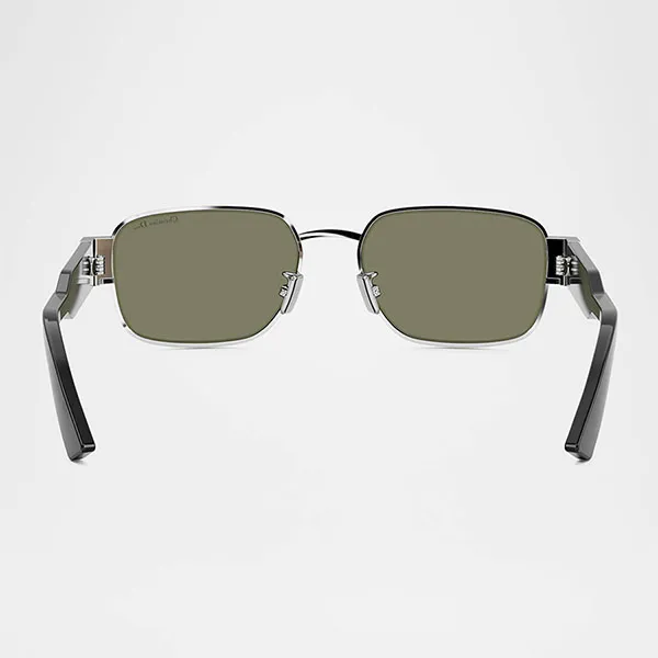 Kính Mát Nam Dior Men's Label Rectangle Sunglasses Màu Xanh Bạc - Kính mắt - Vua Hàng Hiệu
