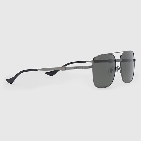 Kính Mát Nam Gucci Square Frame Sunglasses GG1441S Màu Xám - Kính mắt - Vua Hàng Hiệu