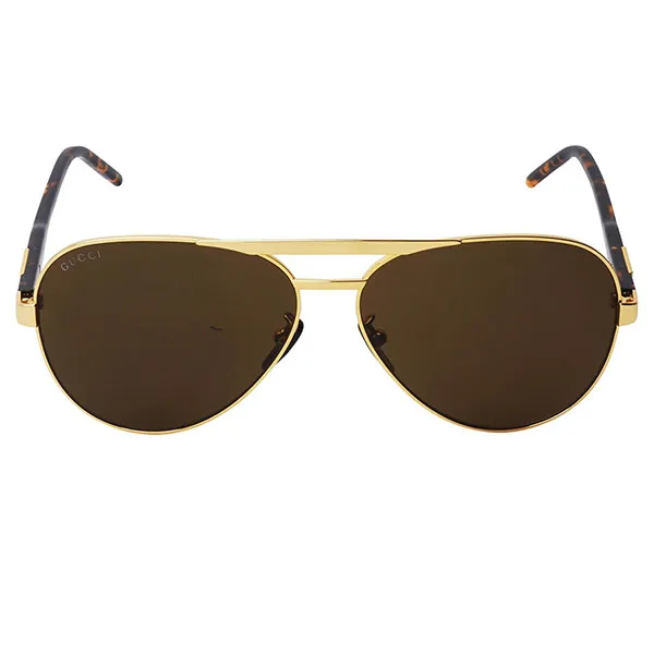 Kính Mát Nam Gucci Sunglasses GG1163S 004 Màu Vàng Nâu