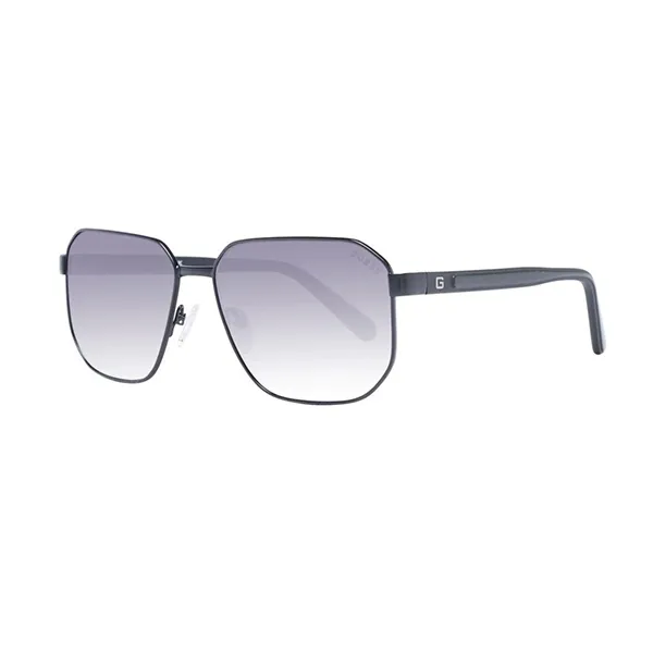 Kính Mát Nam Guess Metal Sunglasses GF5086_02B Màu Đen Tím - Kính mắt - Vua Hàng Hiệu