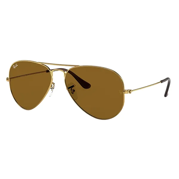Kính Mát Nam Rayban Aviator Classic RB3025 001/33 Màu Nâu - Vàng Size 58 - Kính mắt - Vua Hàng Hiệu