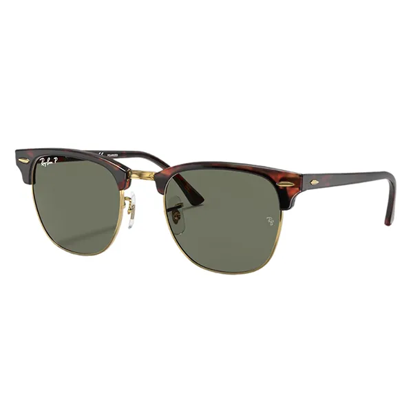 Kính Mát Nam Rayban Clubmaster Classic RB3016 990 Màu Xanh Havana Size 51 - Kính mắt - Vua Hàng Hiệu