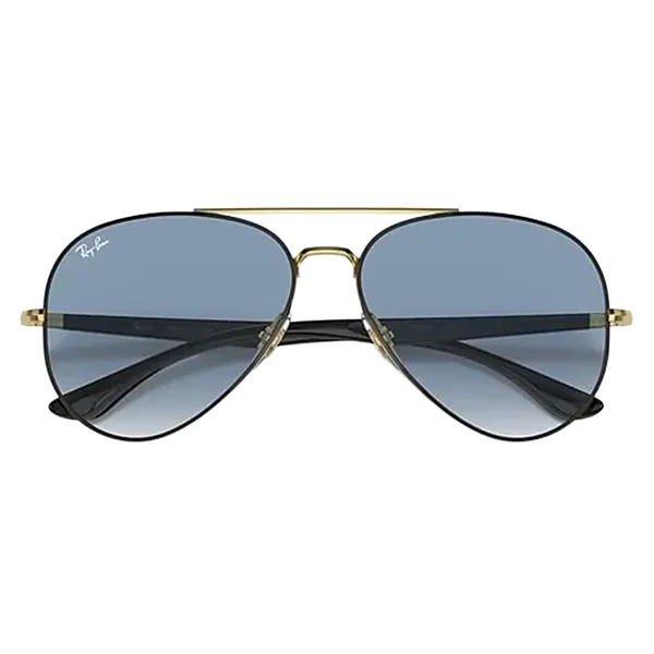Kính Mát Nam Rayban Clubmaster Classic RB3675 90003F Màu Xanh - Vàng - Kính mắt - Vua Hàng Hiệu