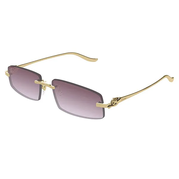 Kính Mát Nữ Cartier CT0505S 004 Màu Tím Vàng