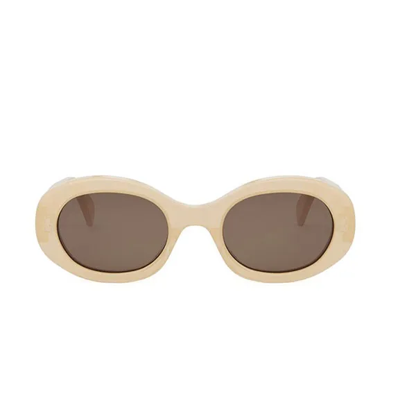 Kính Mát Nữ Celine Sunglasses CL40194U 44E Màu Be - Kính mắt - Vua Hàng Hiệu