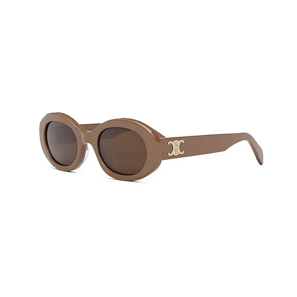 Kính Mát Nữ Celine Sunglasses CL40194U 45E Màu Nâu - Kính mắt - Vua Hàng Hiệu