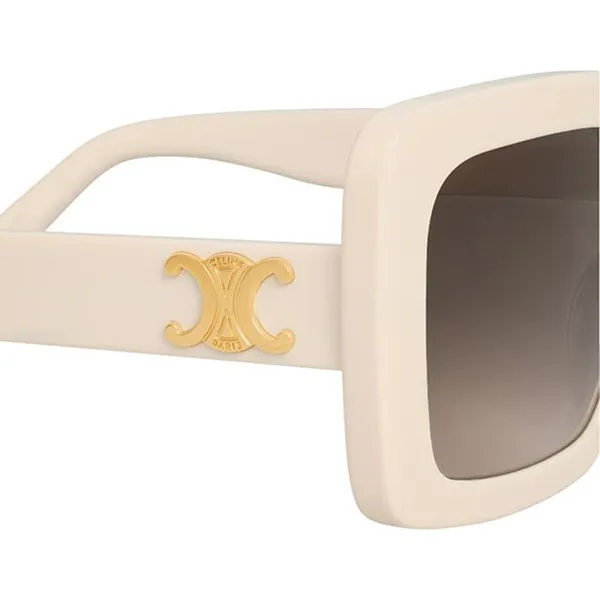 Kính Mát Celine Sunglasses CL40304U 25E Màu Xám/Trắng - Kính mắt - Vua Hàng Hiệu