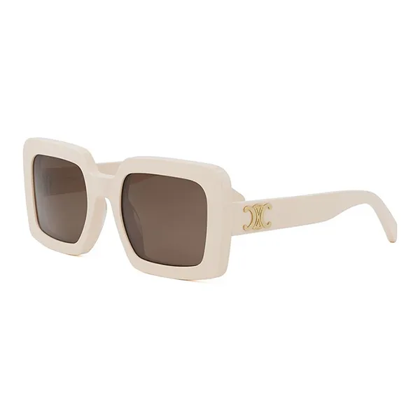 Kính Mát Celine Sunglasses CL40304U 25E Màu Xám/Trắng - Kính mắt - Vua Hàng Hiệu