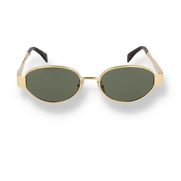 Kính Mát Nữ Celine Sunglasses Gold CL40235U 30N Màu Xanh Vàng - Kính mắt - Vua Hàng Hiệu