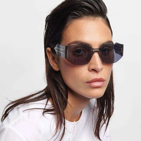 Kính Mát Nữ Dior Sunglasses Diorclub M6U F0B8 Màu Xanh