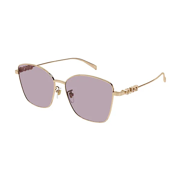 Kính Mát Nữ Gucci Rose Gold Butterfly Sunglasses GG1805SA 003 Màu Tím Vàng Hồng
