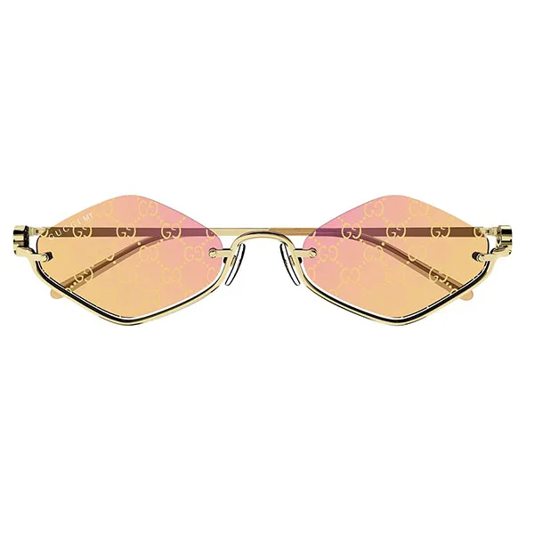 Kính Mát Nữ Gucci Sunglasses GG1604S 004 Màu Hồng Vàng