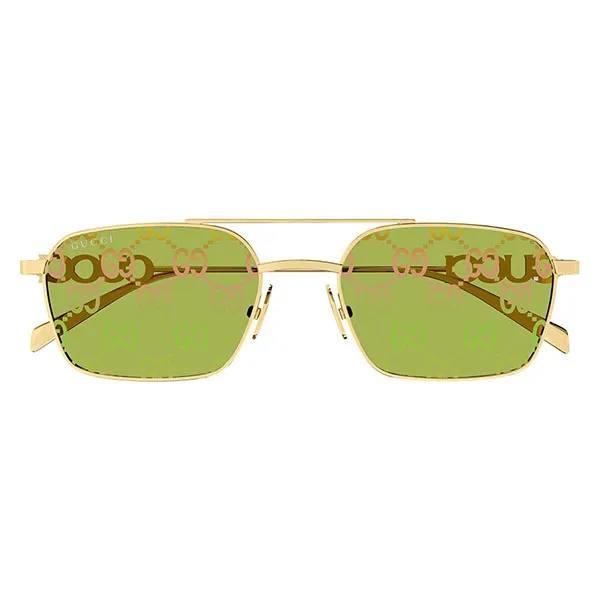Kính Mát Nữ Gucci Sunglasses GG1804S 002 Màu Vàng - Xanh