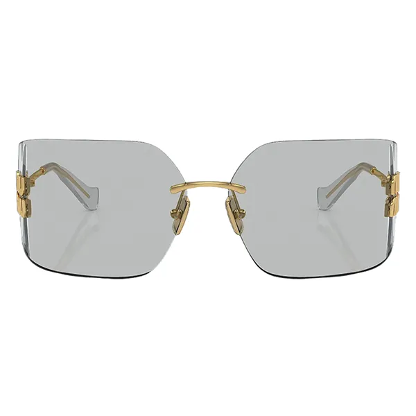 Kính Mát Nữ Miu Miu Sunglasses MU 54YS Màu Vàng Xám