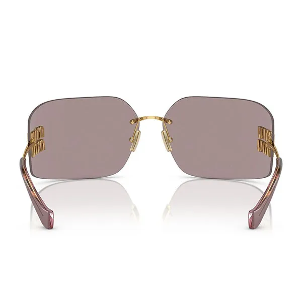 Kính Mát Nữ Miu Miu Gold/Light Purple Lenses MU54YS 5AK06I-80 Màu Tím Vàng - Kính mắt - Vua Hàng Hiệu