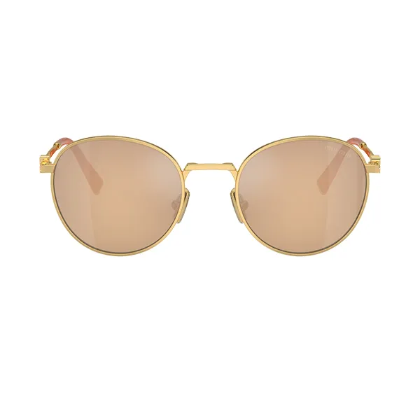Kính Mát Nữ Miu Miu Sunglasses MU 55ZS 5AK40D Màu Vàng Cam