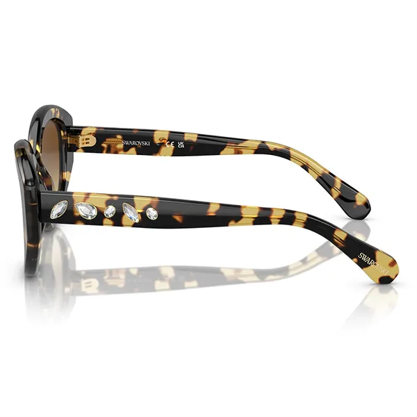 Kính Mát Nữ Swarovski SK 6005 100913 Màu Havana Đậm