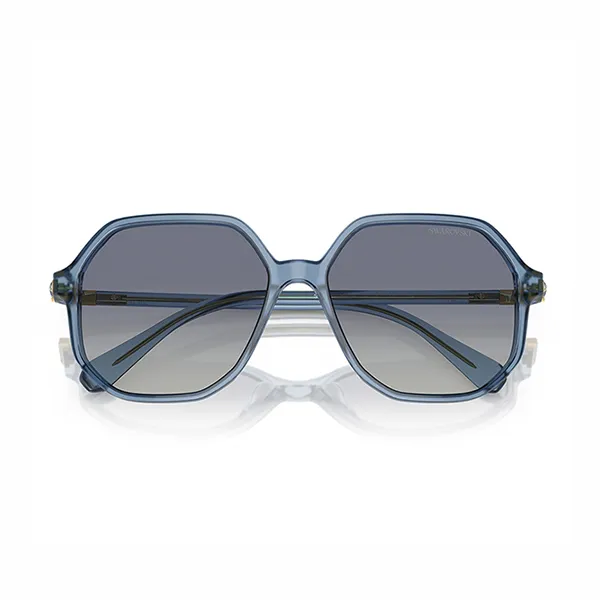 Kính Mát Nữ Swarovski SK6003 10354L Sunglasses Blue Màu Xanh Xám