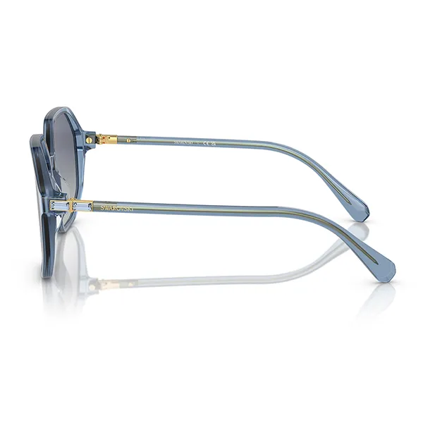 Kính Mát Nữ Swarovski SK6003 10354L Sunglasses Blue Màu Xanh Xám