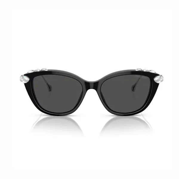 Kính Mát Nữ Swarovski Sunglasses SK6010 103887 Màu Đen Bạc