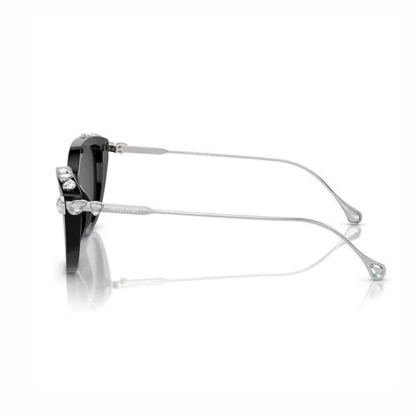 Kính Mát Nữ Swarovski Sunglasses SK6010 103887 Màu Đen Bạc