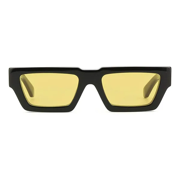 Kính Mát Off-White Manchester Black Yellow SS24 OERI129S24PLA0011018 Màu Vàng/Đen - Kính mắt - Vua Hàng Hiệu
