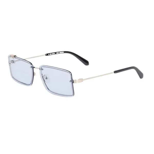 Kính Mát Off-White Tampa OERI13NF24MET0017640 Gold Light Blue Màu Xanh Blue - Kính mắt - Vua Hàng Hiệu