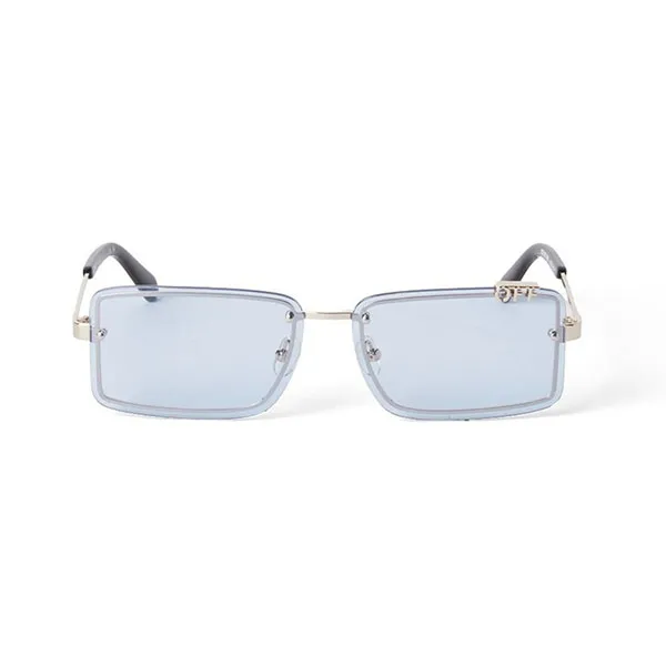 Kính Mát Off-White Tampa OERI13NF24MET0017640 Gold Light Blue Màu Xanh Blue - Kính mắt - Vua Hàng Hiệu