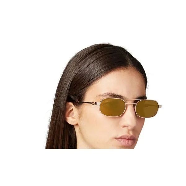 Kính Mát Off-White Vaiden Gold OERI123S24MET001 7676 Màu Nâu - Kính mắt - Vua Hàng Hiệu