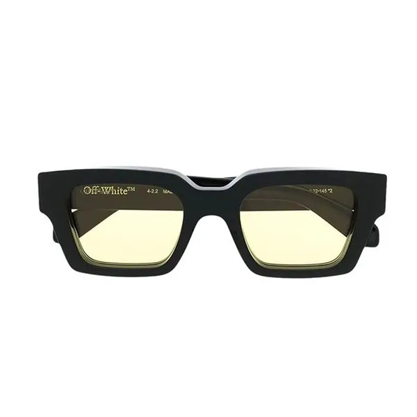 Kính Mát Off-White Virgil Yellow OERI008C99PLA0021018 Black Màu Đen Vàng - Kính mắt - Vua Hàng Hiệu