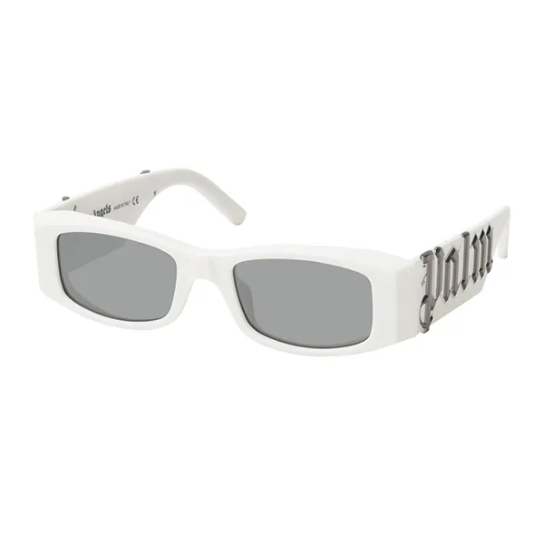 Kính Mát Palm Angels Sunglasses PERI007 0172 Màu Xám/Trắng - Kính mắt - Vua Hàng Hiệu