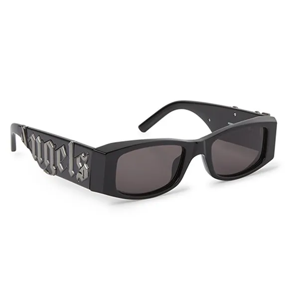 Kính Mát Palm Angels Sunglasses PERI007 11007 Màu Xám/Đen - Kính mắt - Vua Hàng Hiệu