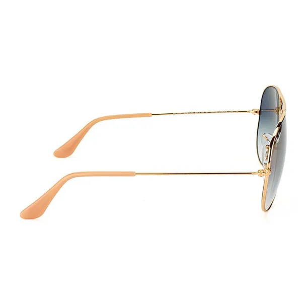 Kính Mát Rayban Aviator Gradient Sunglasses RB3025 001/3F 55 Màu Xanh Blue/Vàng