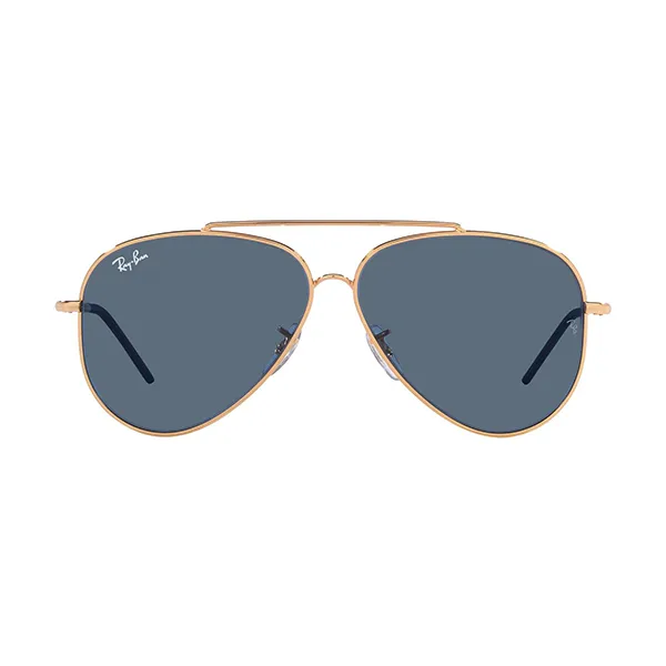 Kính Mát Unisex Rayban Aviator Reverse Dark Blue Sunglasses 0RBR0101S Màu Vàng Xanh - Kính mắt - Vua Hàng Hiệu
