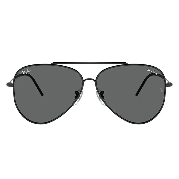 Kính Mát Rayban Aviator Reverse RBR0101S 002/GR Màu Xám/Đen - Kính mắt - Vua Hàng Hiệu