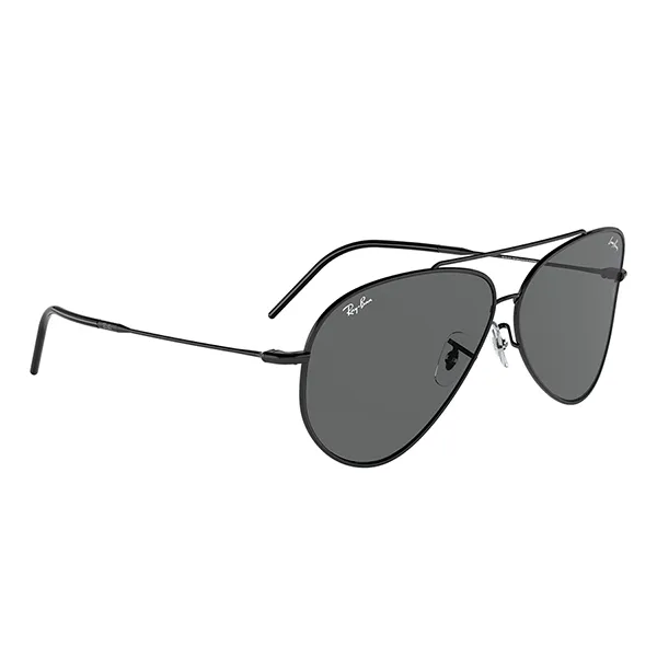 Kính Mát Rayban Aviator Reverse RBR0101S 002/GR Màu Xám/Đen - Kính mắt - Vua Hàng Hiệu