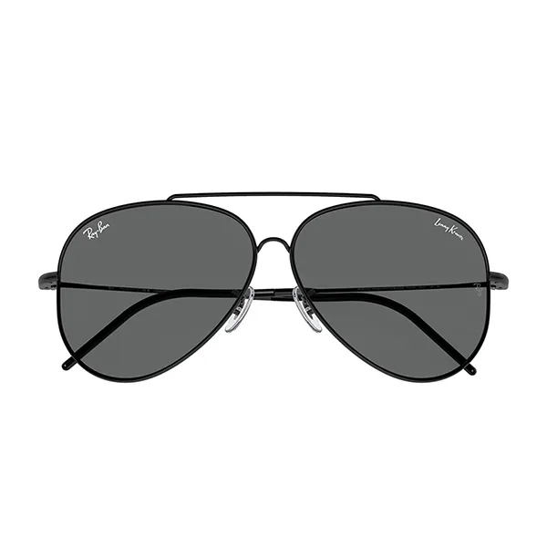 Kính Mát Rayban Aviator Reverse RBR0101S 002/GR Màu Xám/Đen - Kính mắt - Vua Hàng Hiệu