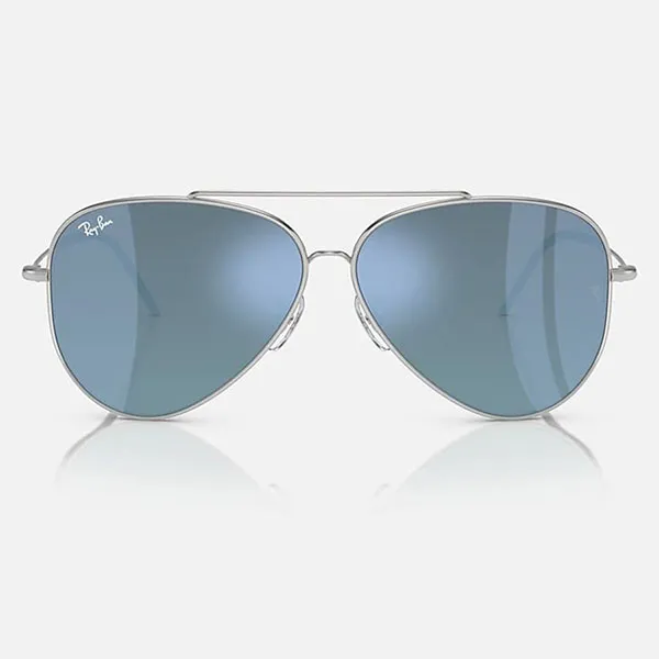 Kính Mát Rayban Aviator Reverse RBR0101S 003/GA Màu Xanh Bạc Size 62 - Kính mắt - Vua Hàng Hiệu