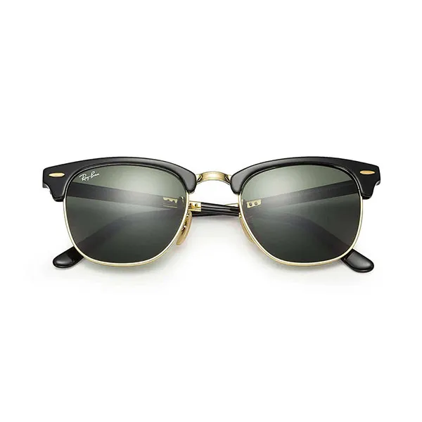 Kính Mát Unisex Rayban Clubmaster Sunglasses RB3016 W0365 Màu Đen - Xanh Size 55 - Kính mắt - Vua Hàng Hiệu