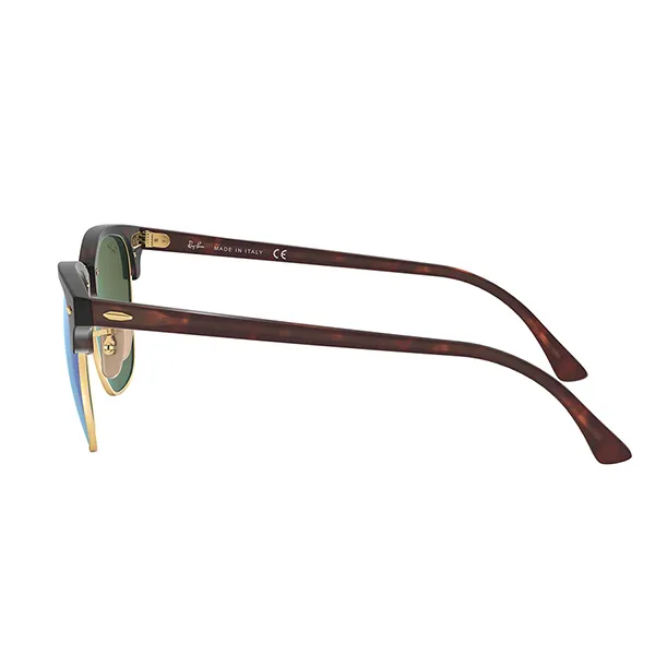 Kính Mát Rayban Clubmaster Flash Lenses Sunglasses RB3016 114517 Màu Xanh/Havana Size 49 - Kính mắt - Vua Hàng Hiệu