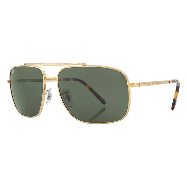Kính Mát Rayban Green Square Unisex Sunglasses RB3796 919631 62 Màu Xanh Green