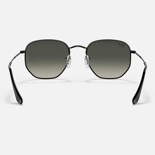 Kính Mát Rayban Hexagonal RB3548 002/71 Sunglasses Màu Xám Đen Size 51