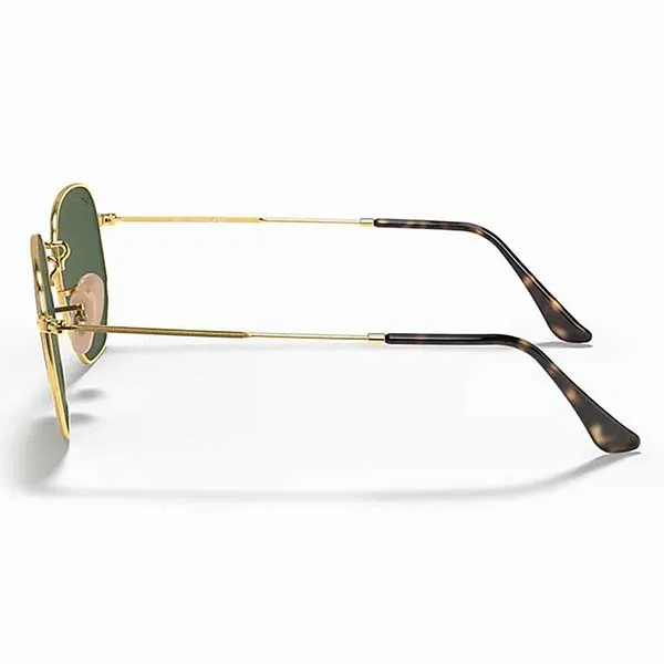 Kính Mát Rayban Hexagonal RB3548N 001 Sunglasses Màu Xanh Lá Size 54
