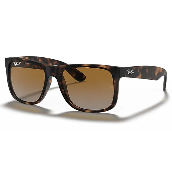 Kính Mát Rayban Justin Classic RB4165 865 /T5 Màu Havana Đậm Size 55 - Kính mắt - Vua Hàng Hiệu