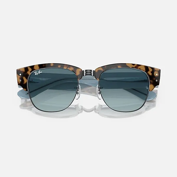 Kính Mát Rayban Mega Clubmaster Sunglasses RB0316S 13163M Màu Xanh/Havana - Kính mắt - Vua Hàng Hiệu